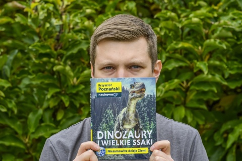 Dinozaury i wielkie ssaki - książka z autografem autora