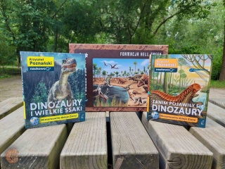 Prehistoryczny zestaw książek i puzzli - w zestawie taniej!