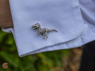 Spinki do mankietów "Dinozaury"