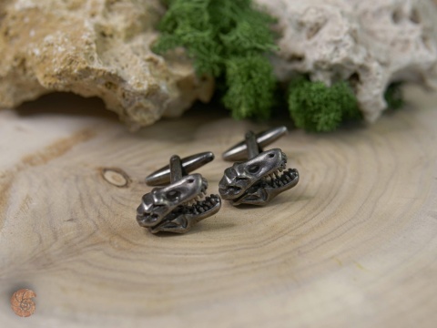 Spinki do mankietów "Dinozaury"