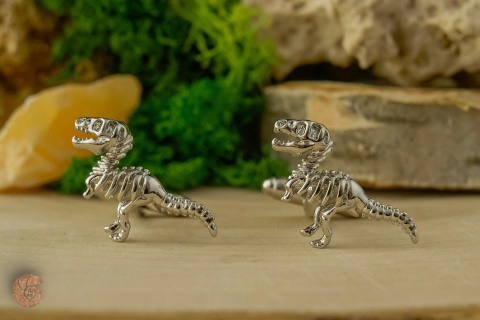 Spinki do mankietów "Dinozaury"