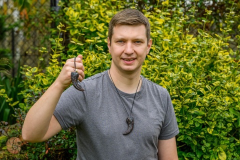 Szpon velociraptora - replika