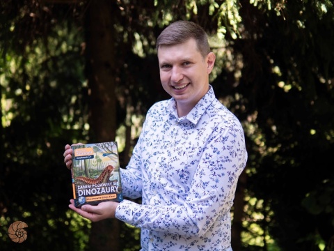 Zanim pojawiły się dinozaury - książka z autografem autora